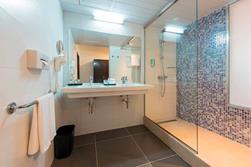 Creole Hotel, Le Morne - Mauritius. Double room bathroom. Creole Hotel, Le Morne - Mauritius. Double room bathroom.